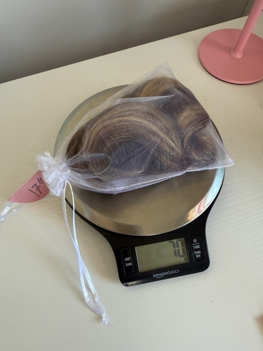 16” Real Remy Human Hair Extensions—Straight, with Invisible Wire - Picture 7 of 8